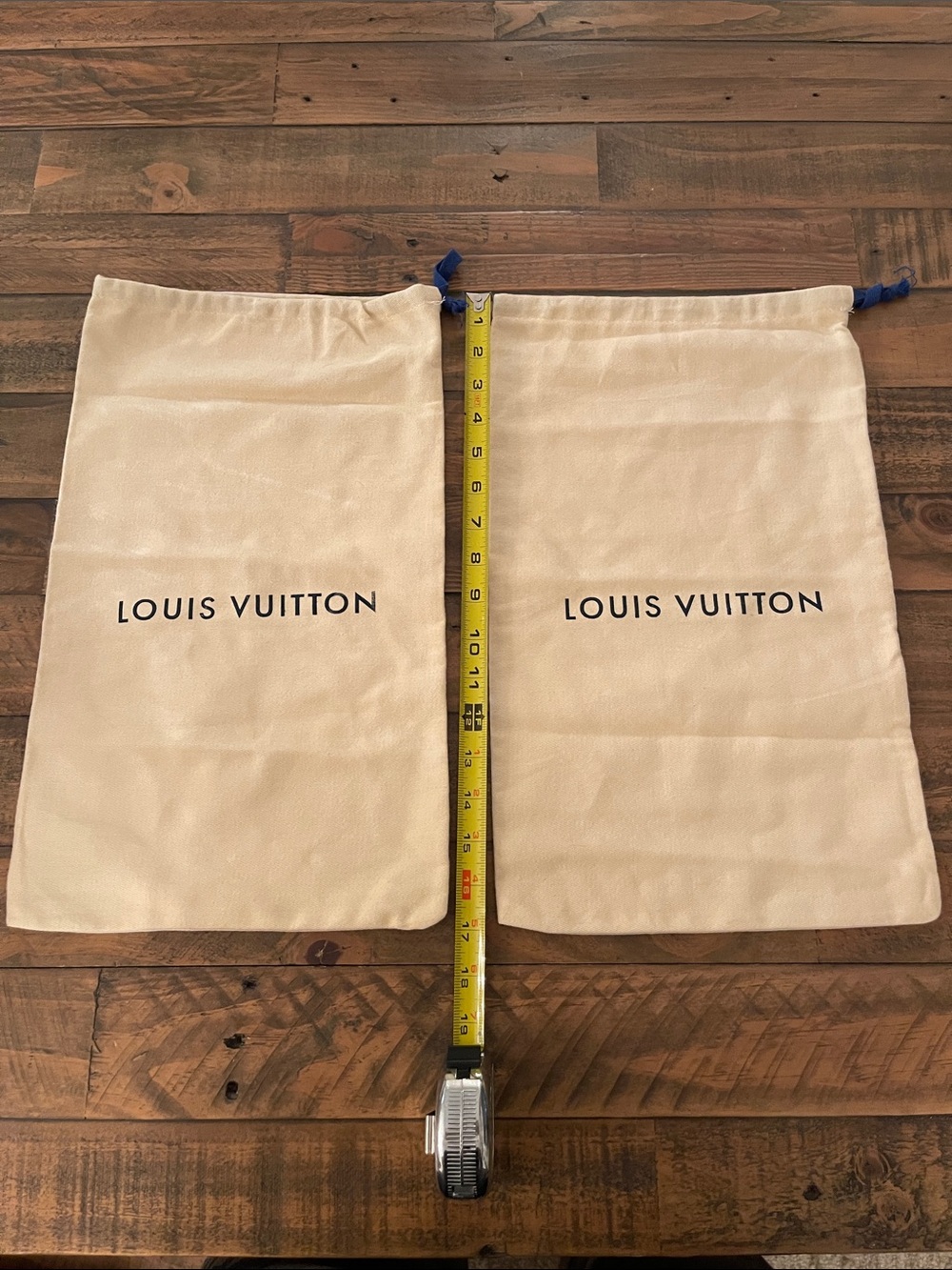 2 shoe bags drawstring